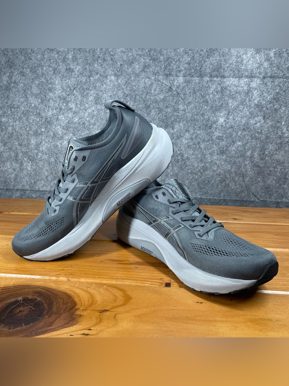 ASICS GEL Kayano 31 Men Size 12 Steel Grey Stability Running Cushion 1011B867 - Picture 9 of 15